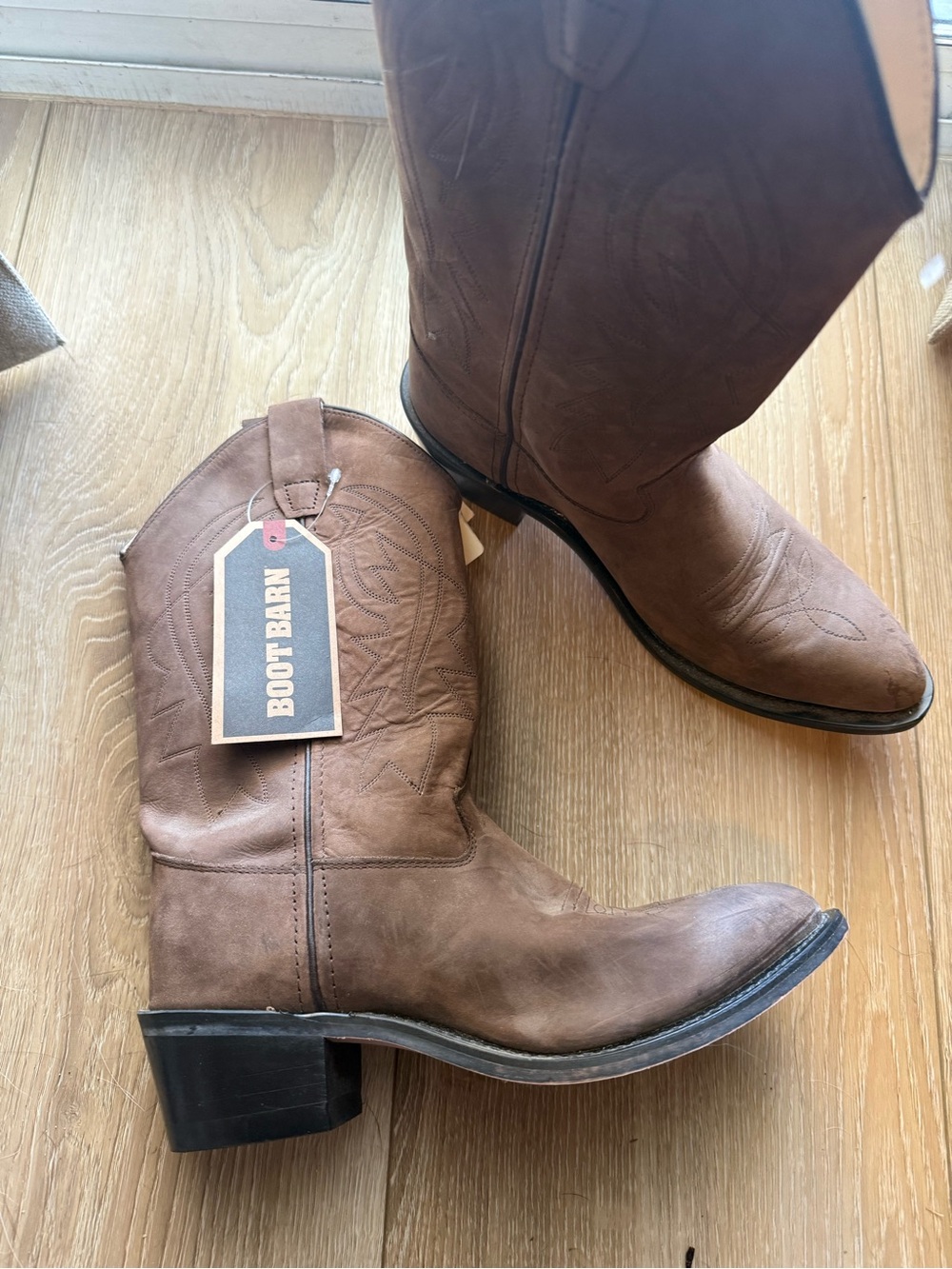 Cody James Boot Barn Women's Brown Western Leather Cowboy Boots